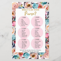 Jeu de douche Qu'est-ce que vous avez dans votre s