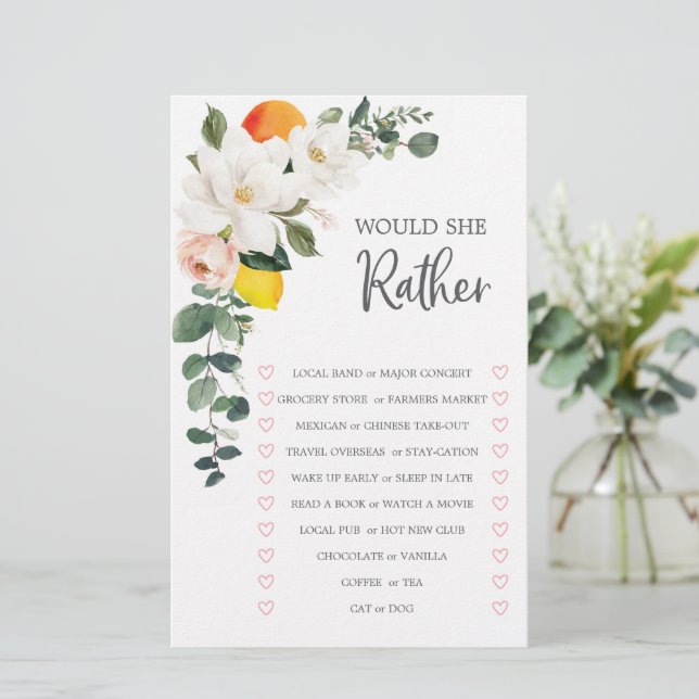 Papier Jeu de Fête des mariées double face Magnolia Cirtr (Debout devant)