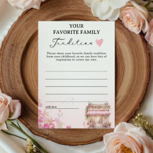Papier Jeu de fête prénatale sur les traditions familiale
