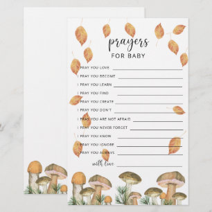 Papier Jeu de fête prières pour bébé