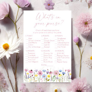 Papier Jeu de Fleurs Sauvages de Jardin Qu'est-ce Qu'il y