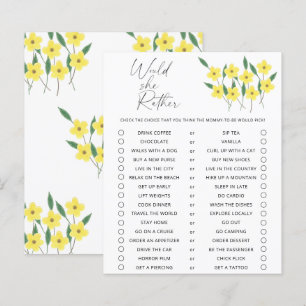 Papier Jeu de fleurs sauvages Would She Rather