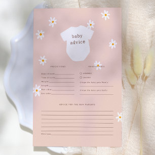 Papier Jeu de prédiction et de conseils Daisy Flowers Boh