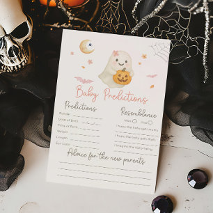 Papier Jeu de prédictions pour bébé Little Boo Halloween