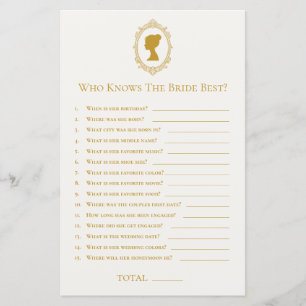 Papier Jeu de Salle de Bain de Mariage Élégant Bleu et Or