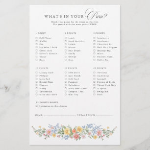 Papier Jeu de Salle de Bain Mariage Chic Printemps Orné P
