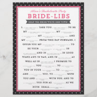 Jeu Libs Black & Pink Bribs