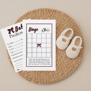 Papier Jeux de baby shower double face Dalmation