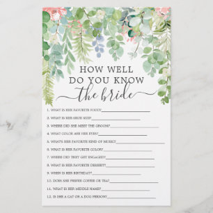 Papier Jeux de Baby Shower Double Face Vert Doux