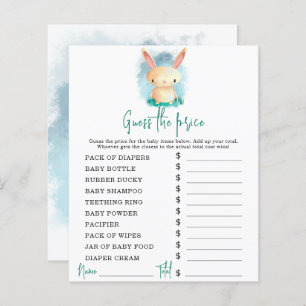 Papier Jeux de Bunny Party   Jeu devis de prix