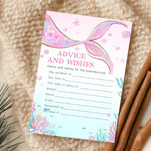 Papier Jeux de conseils et de vœux pour une baby shower s