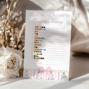 Papier Jeux de livres pour enfants Emoji Love Shack Baby