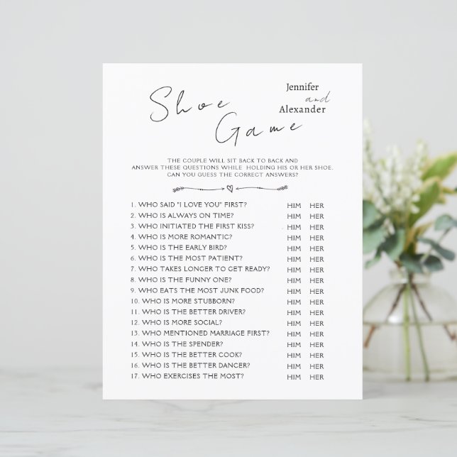 Papier Jeux mariages (Debout devant)