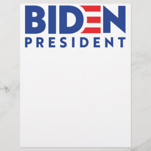 Papier Joe Biden 2020 Biden pour le président