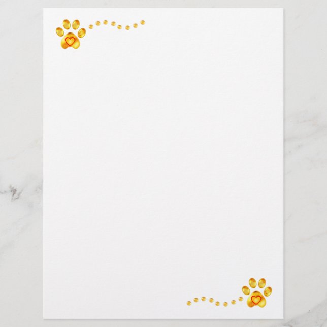 Papier Joli Golden Paw (Devant)