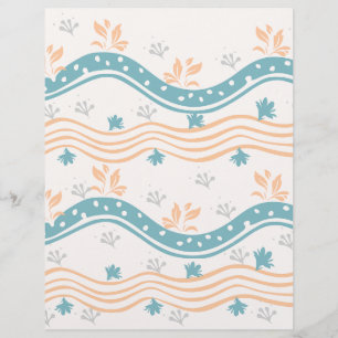 Papier Jolie courbe pastel