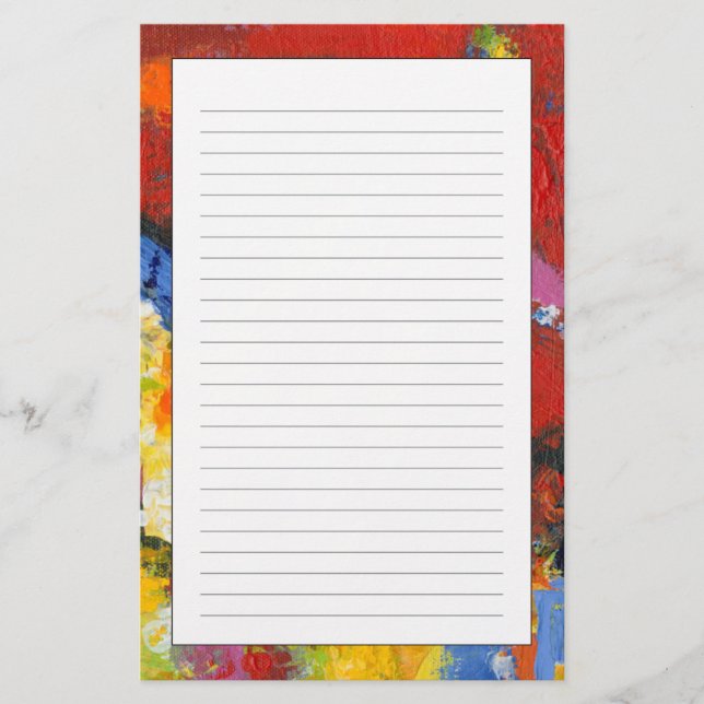Papier Jour de la course (Devant)