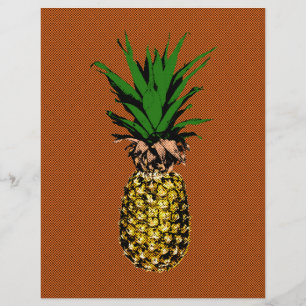 Papier journal Ananas