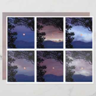 Papier Journal de bord Fées Cieux Arbres de Lune Fantasti