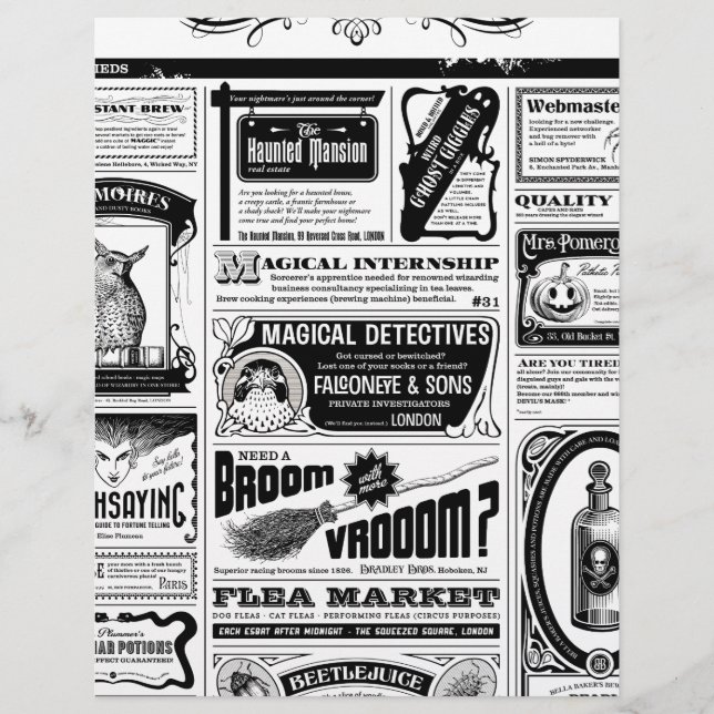 Papier journal déplaisant (Devant)