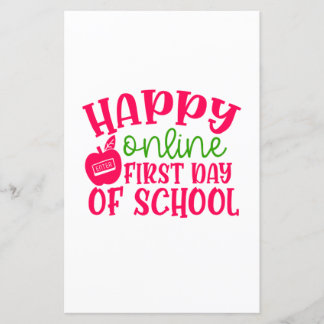 Papier Journée de l'enseignant Happy en ligne Premier jou
