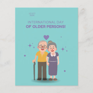 Papier Journée internationale des personnes âgées 1er oct