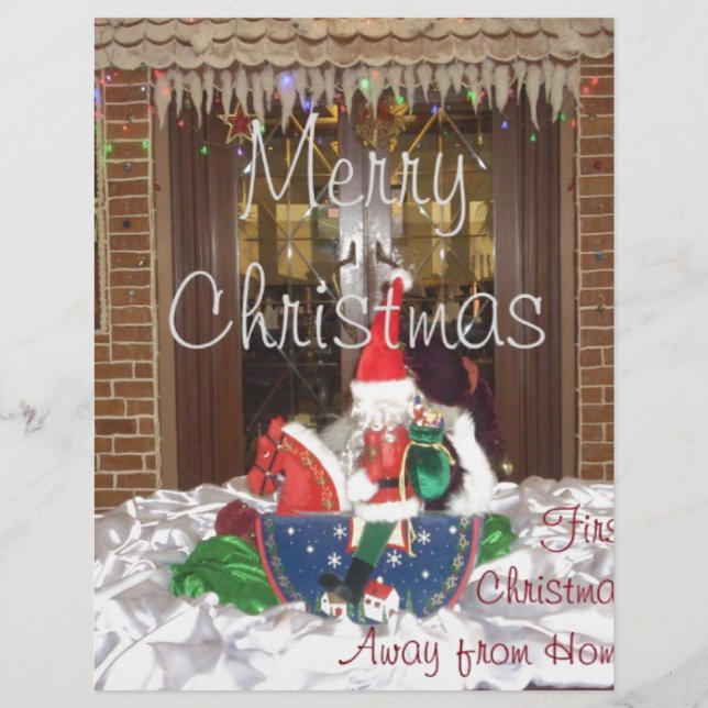 Papier Joyeuses vacances de Noël loin de la maison Inspir (Devant)