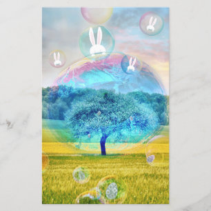Papier Joyeux Lapin de Pâques