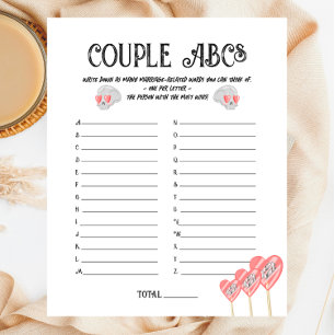 Papier Jusqu'à ce que la mort nous sépare   Deux ABC   Co