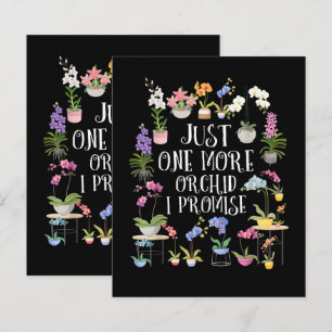 Papier Juste une autre orchidée, je promets