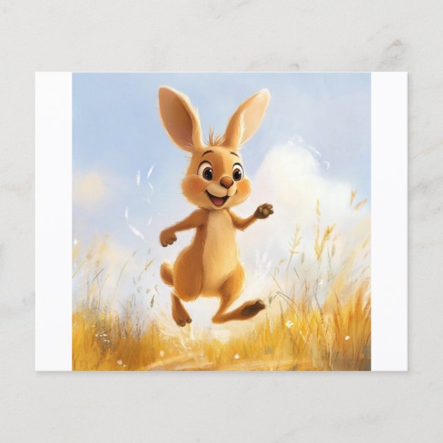 Papier Kiki le Lapin (Devant)