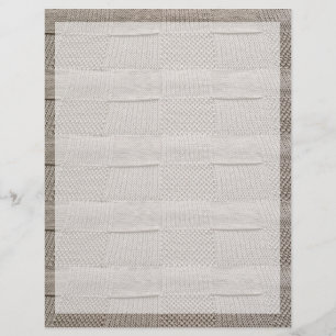 Papier Knit en patchwork en panier par Shirley Taylor