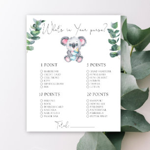 Papier Koala Bear - Whats in your purge game