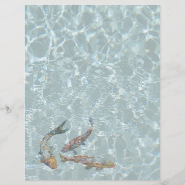 Papier Koi Pond (Devant)