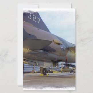 Papier Korat AFB Thaïlande 1968  F-105  A1 Impression