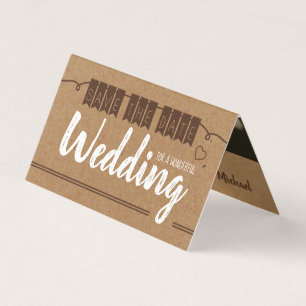 Papier Kraft vintage, Photo Enregistrer La Carte D