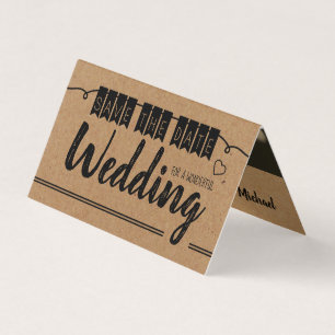 Papier Kraft vintage, Photo Enregistrer La Carte D