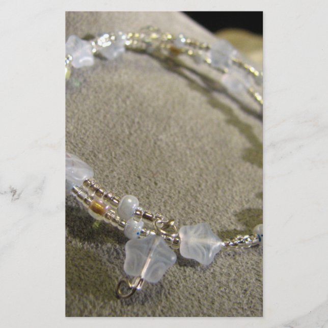 Papier Krystals Blue Stars (Devant)