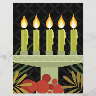 Papier kwanzaa noir