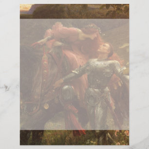 Papier La Belle Dame sans Merci par Sir Frank Dicksee
