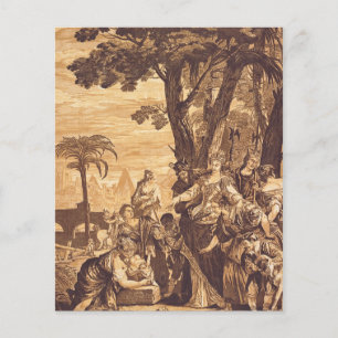 Papier La découverte de Moïse du Livre de l'Exode