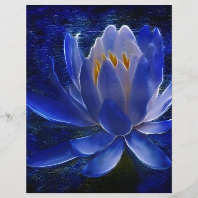 Papier La fleur de Lotus et sa signification (Devant)