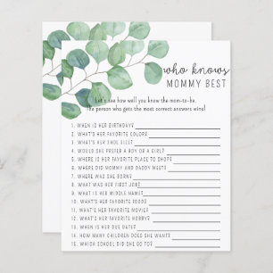 Papier La verdure - Qui connaît maman meilleur jeu