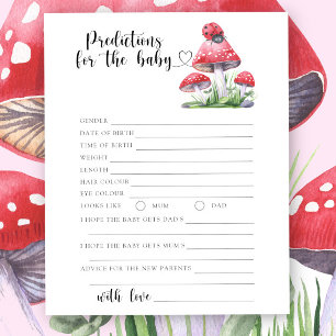 Papier Ladybird - prédictions et conseils pour bébé