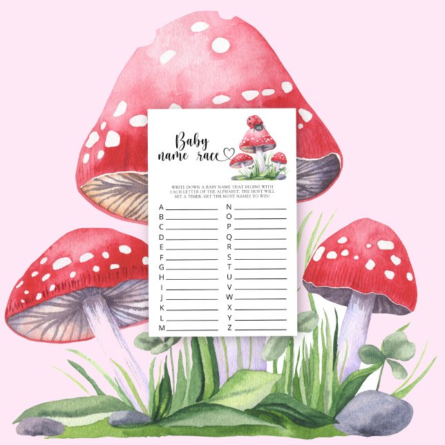 Papier Ladybug - Baby name jeu de course (Créateur téléchargé)