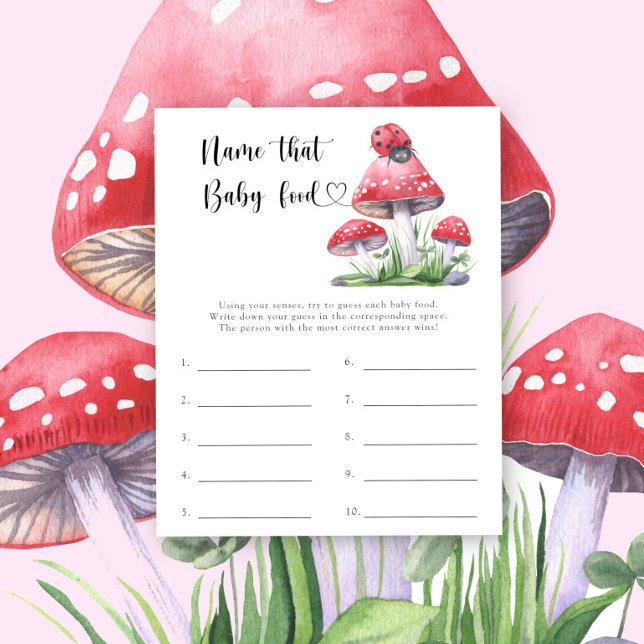 Papier ladybug - Nom du jeu de nourriture pour bébé (Créateur téléchargé)