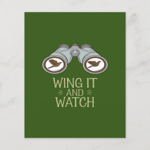 Papier L'aimer et observer l'observation des oiseaux Natu