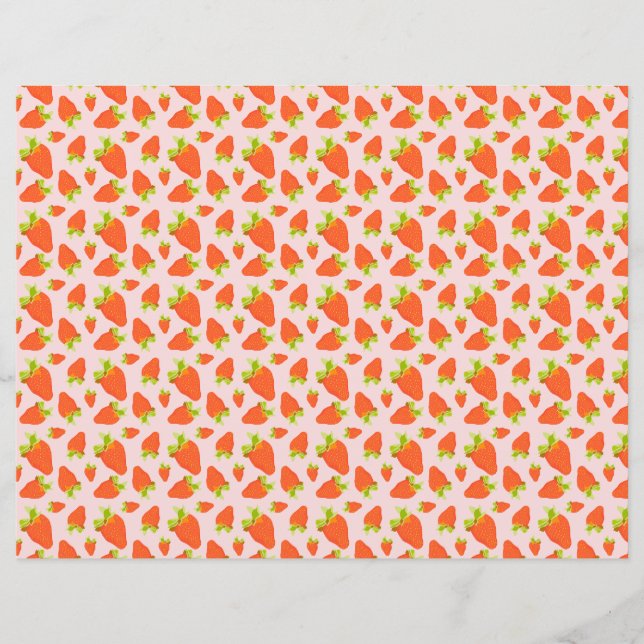 Papier Lait de fraise (Devant)
