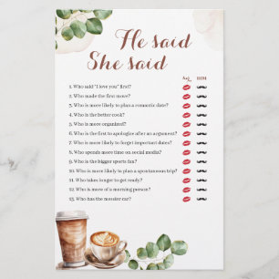 Papier L'amour du café est en train de se préparer Il a d