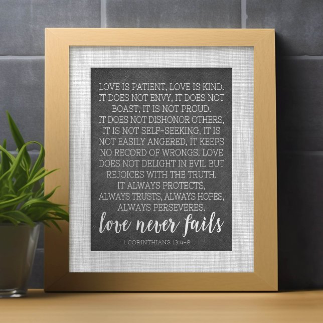 Papier L'amour est le patient L'amour est un genre d'impr (Créateur téléchargé)